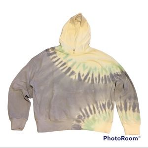 Wildfox Tie-Dye Hoodie Purple Size Large #348